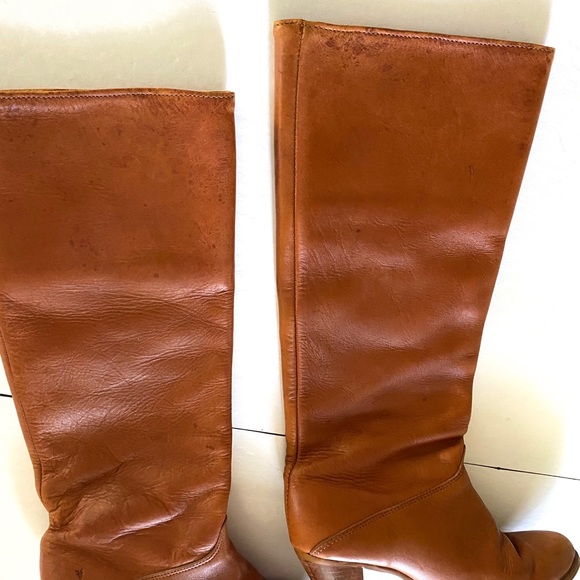 Vintage 70’s FRYE Knee-high Boots size 6.5 - Picture 3 of 8